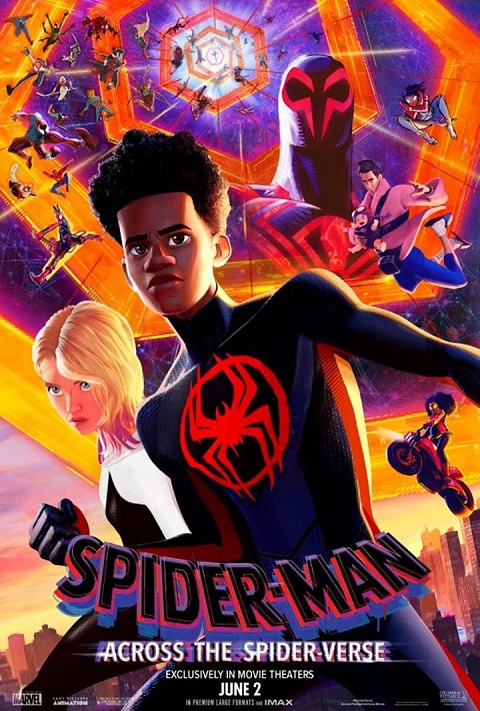 Spider-Man A través del Spider-Verso 2023 poster cartel