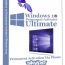 Windows 10 Permanent Activator Ultimate box poster logo